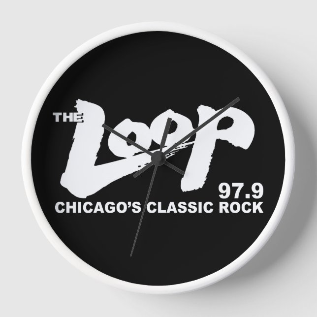 The Loop 97.9 FM Chicago's Classic Rock Clock (Front)