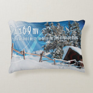 The Lord Accepts My Prayers Accent Pillow