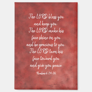The Lord Bless You and Keep You Bible Study  Magnet
