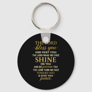 The Lord Bless You And Keep You  Keychain
