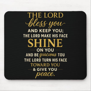 The Lord Bless You And Keep You Mouse Pad