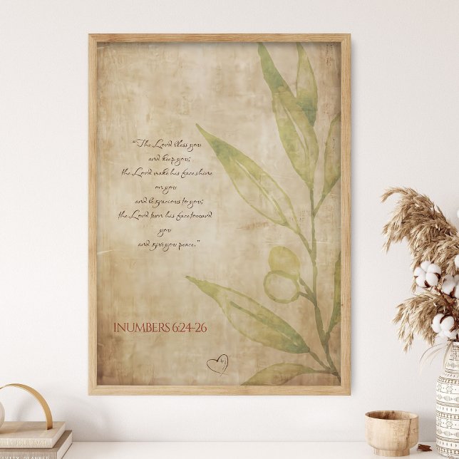 The Lord bless you and keep you, Numbers 6:24-26 Poster (Creator Uploaded)