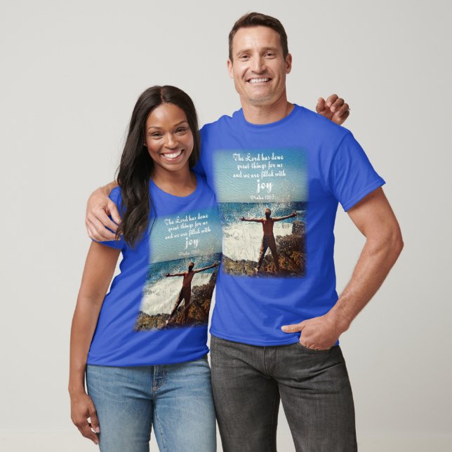 The Lord has done great things for us... T-Shirt (Unisex)