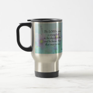 The Lord Is Good - Nahum 1:7 Travel Mug