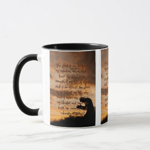 The Lord Is My Prayer Two-Tone Mug