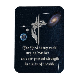 The Lord is my rock Psalm 18:2 Magnet