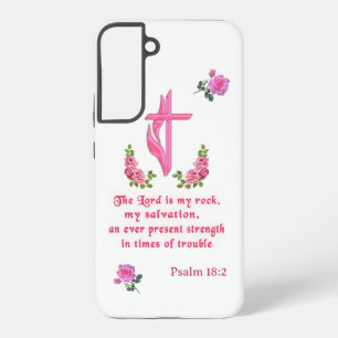 The Lord is my rock Samsung Galaxy Case