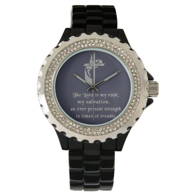 The Lord is my rock Watch (Front)