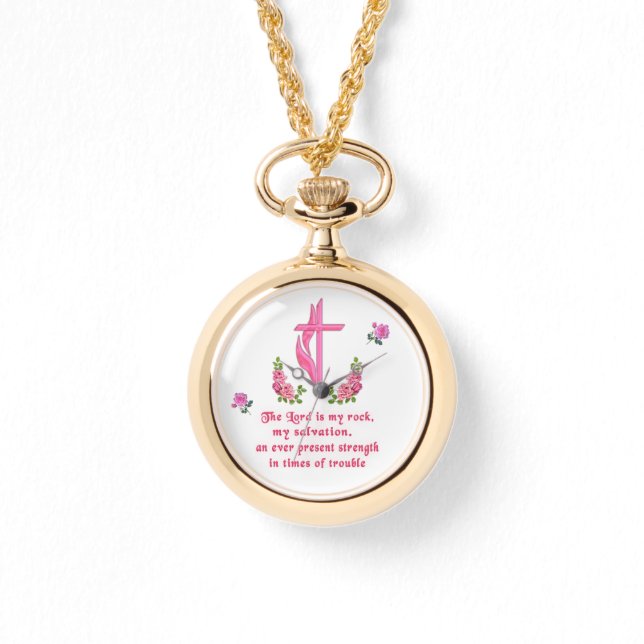 The Lord is my rock Watch (Front)