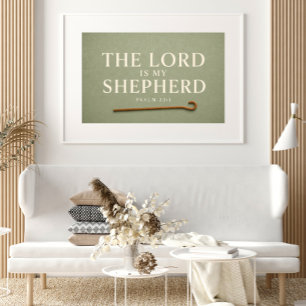 THE LORD IS MY SHEPHERD   Christian  Poster