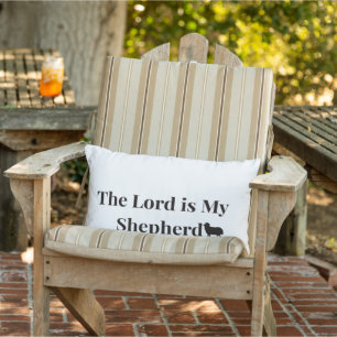 The Lord Is My Shepherd Christian Throw Pillow