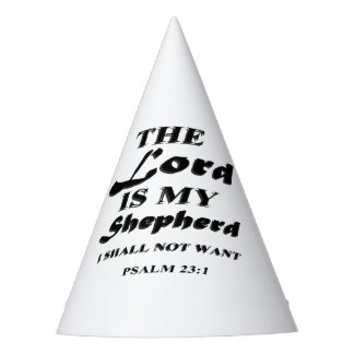 The Lord Is My Shepherd Party Hat
