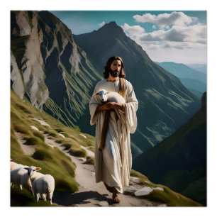 The LORD is My Shepherd Poster