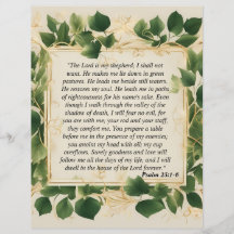 The Lord is My Shepherd Prayer