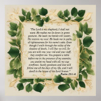 The Lord is My Shepherd Prayer