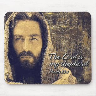 The Lord is my shepherd Psalm 23:1 Mousepad