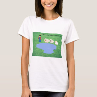 The Lord is My Shepherd Psalm 23:1 T Shirt