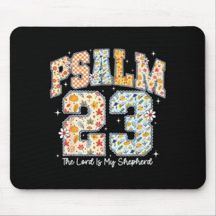 The Lord Is My Shepherd Psalm 23 Christian Bible V Mouse Pad