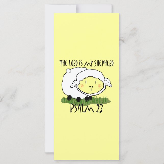 The LORD is my shepherd Psalm 23 Infant t-shirt- U (Front)