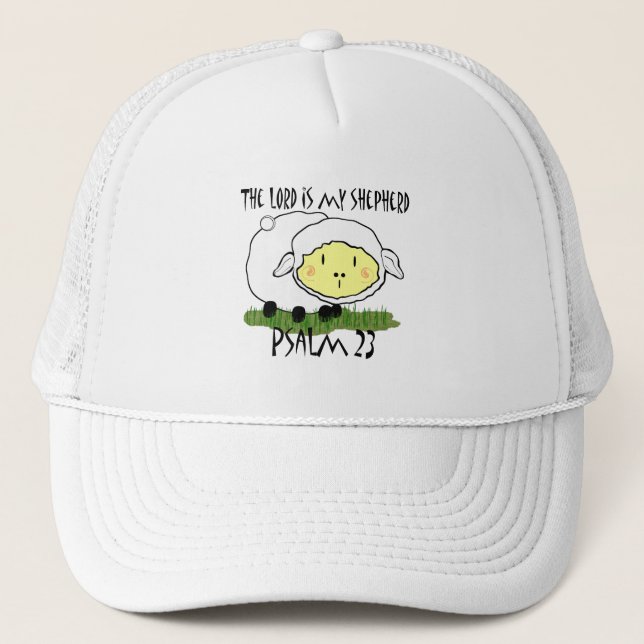 The LORD is my shepherd Psalm 23 Infant t-shirt- U Trucker Hat (Front)