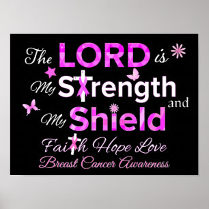 The LORD is My Strength Poster