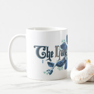 "The Lord is Risen" Vintage Easter Art teal Coffee Mug