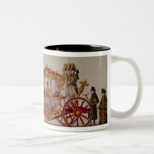 The Lord Mayor of London, 1853 Two-Tone Coffee Mug (Right)