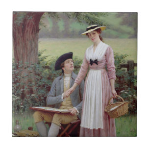 The Lord of Burleigh and his True Love Tile