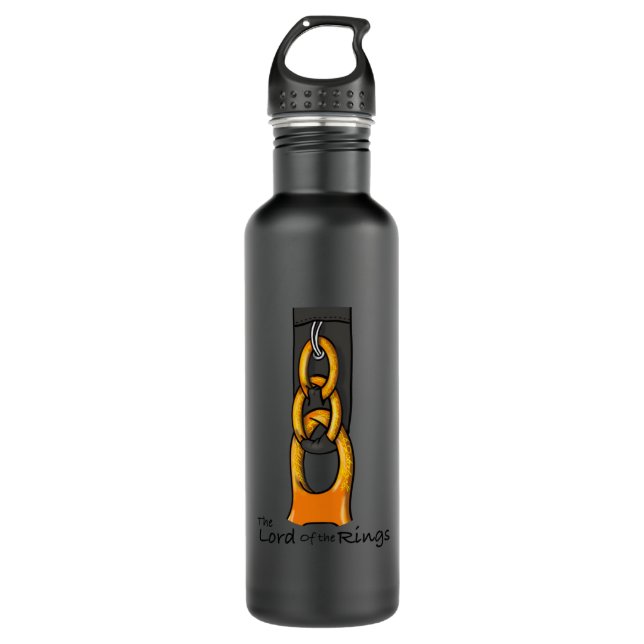 The Lord of the 3 Rings System 2.0 710 Ml Water Bottle (Front)