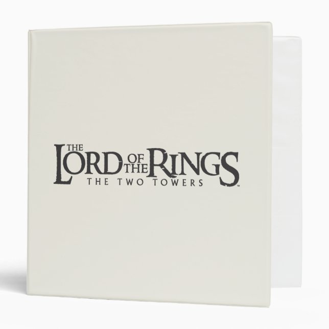 THE LORD OF THE RINGS horizontal logo Binder (Front/Inside)