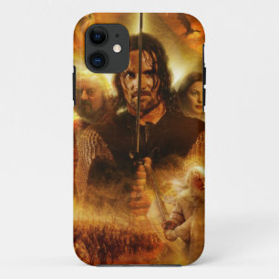 THE LORD OF THE RINGS: ROTK Aragorn Movie Poster iPhone 11 Case
