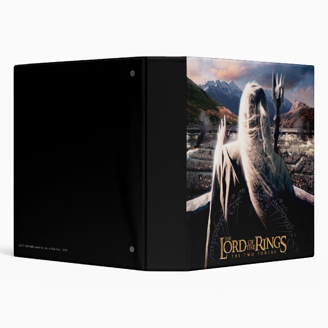 THE LORD OF THE RINGS: TT Saruman Movie Poster Binder (Background)