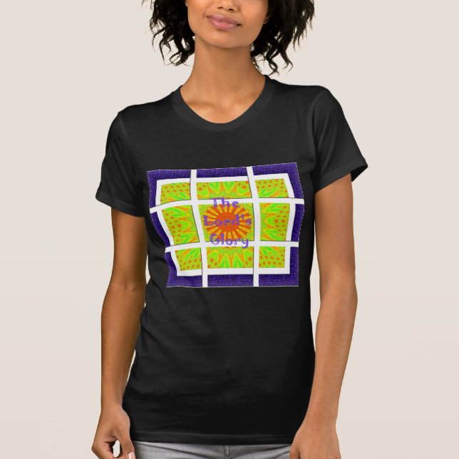 The Lord’s Glory inspired text T-Shirt (Front)