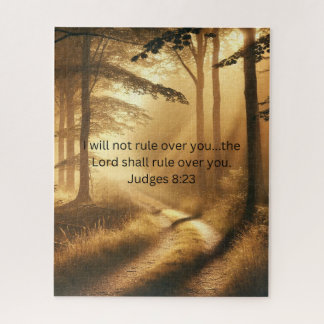 The Lord Shall Rule Inspirational Puzzle