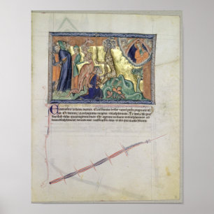 The Lord watching the people worship Poster