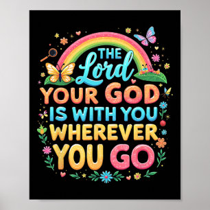 The Lord Your God Christian Vbs 2025 True North Ro Poster