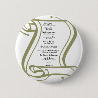 The Lords Prayer 2 Inch Round Button