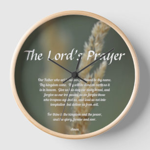 The Lord's Prayer Clock