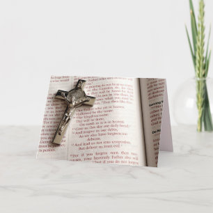 the lords prayer greeting card