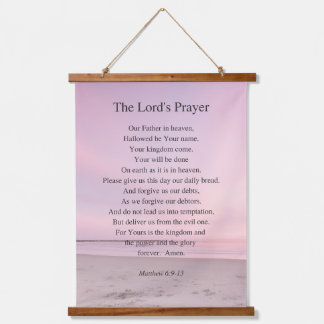The Lord's Prayer Hanging Tapestry