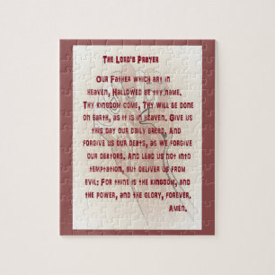 The Lord's Prayer Jigsaw Puzzle