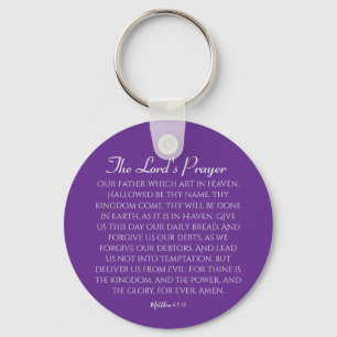The Lord's Prayer  Keychain