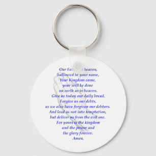 The LORD's Prayer Keychain