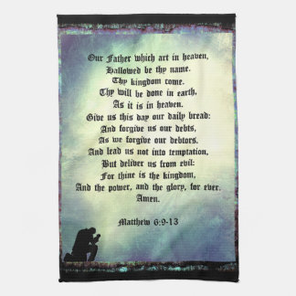The Lord's Prayer Kitchen Towel