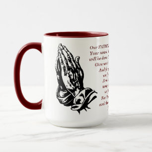The Lord's Prayer Matt 9:6-13 Faith Coffee Mug