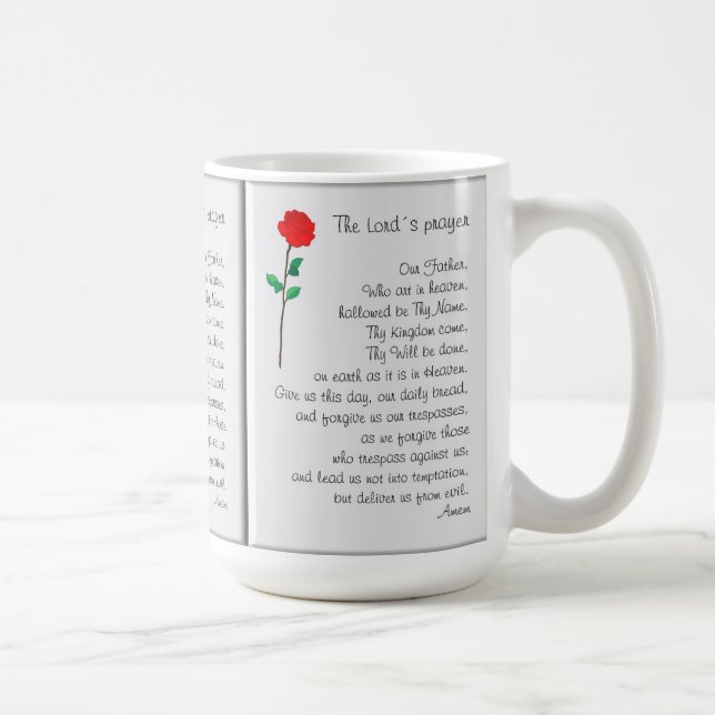THE LORD'S PRAYER MUG (Droite)
