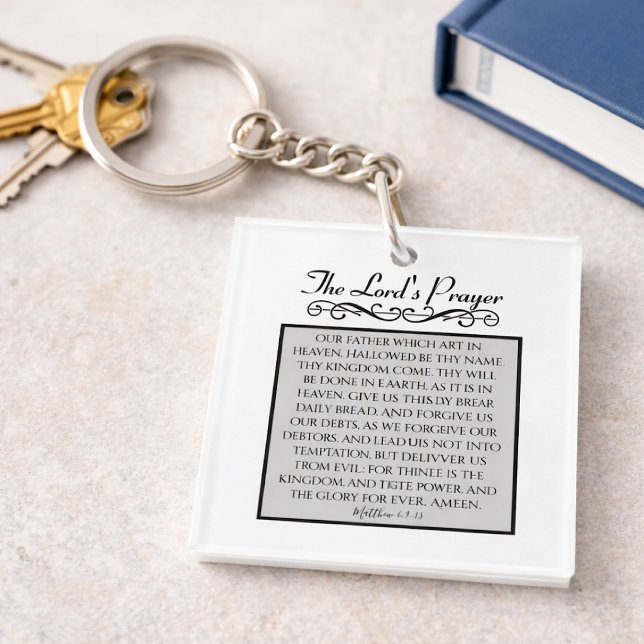 The Lord's Prayer | Our Father Keychain (Creator Uploaded)