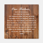 The Lord's Prayer Our Father Who Art in Heaven 