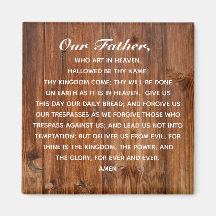 The Lord's Prayer Our Father Who Art in Heaven