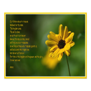 The Lord's Prayer Photo Print
